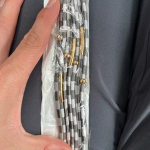 Buffalo plaid bracelet. Magnetic clasp. NWT.